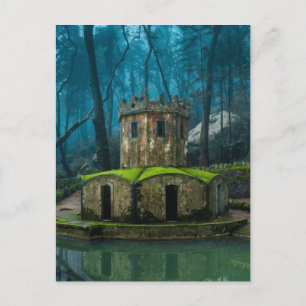 Afgewezen gebouw in Portugal, door James Mills Briefkaart