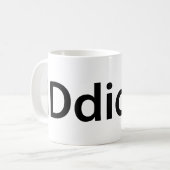 Afgewezen Koffiemok (Voorkant links)