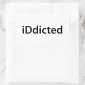 Afgewezen Rechthoekige Sticker (Tas)