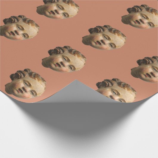 Afgeworpen Cherub Cadeaupapier (Hoek)