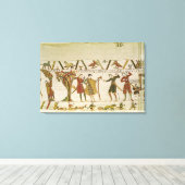 Afgezanten van Duke William worden naar graaf Guy  Canvas Afdruk (Insitu (Houten vloer))