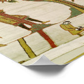 Afgezanten van Duke William worden naar graaf Guy  Poster (Hoek)