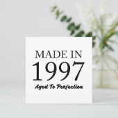 Afgezet in 1997 kaart (Staand voorkant)