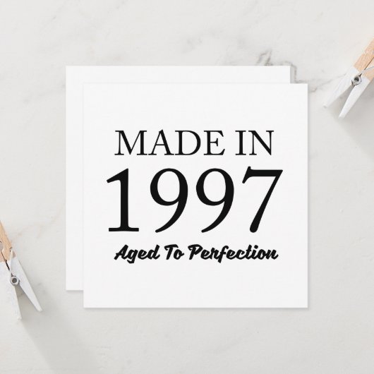 Afgezet in 1997 kaart (Voorkant / Achterkant in situ)