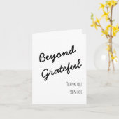 Afgezien van de dankbaarheid dank ik u voor het We Kaart (Gele Bloem)