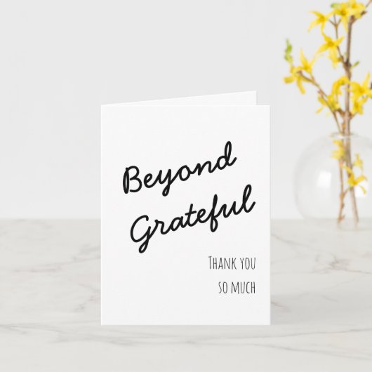 Afgezien van de dankbaarheid dank ik u voor het We Kaart (Gele Bloem)