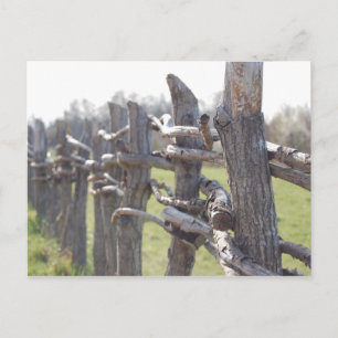 Afgezonderd in briefkaart