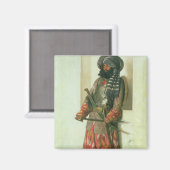 Afghaans, 1870 magneet (Voorkant / Achterkant)