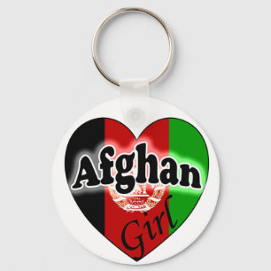 Afghaans meisje sleutelhanger