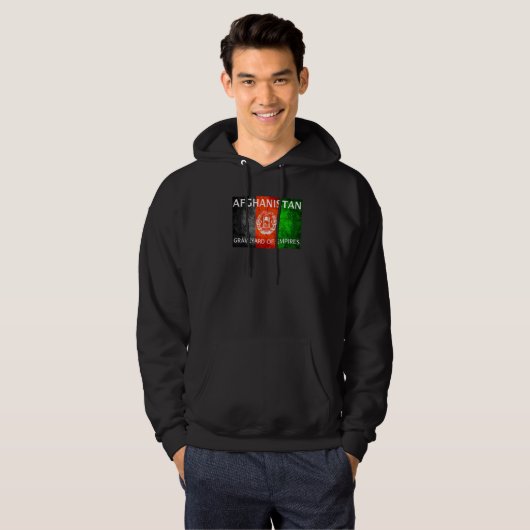Afghaanse begraafplaats van rijken hoodie (Voorkant volledig)