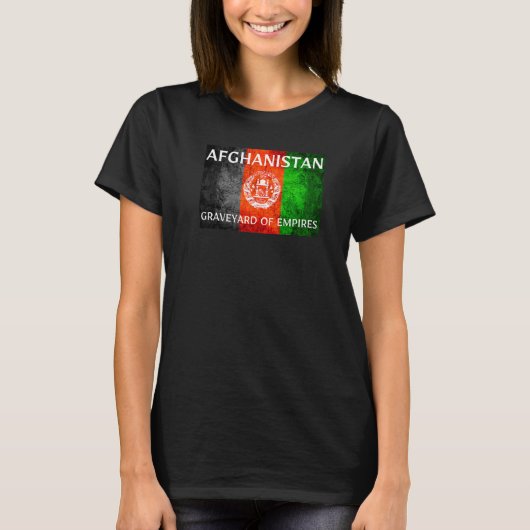 Afghaanse begraafplaats van rijken t-shirt (Voorkant)