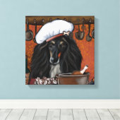 Afghaanse Chef Canvas Afdruk (Insitu (Houten vloer))