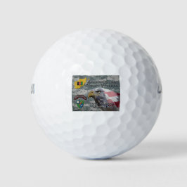 Afghaanse gevechtsveteraan 75e Ranger Regiment Golfballen