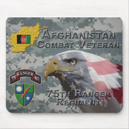 Afghaanse gevechtsveteraan 75e Ranger Regiment Muismat