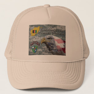 Afghaanse gevechtsveteraan 75e Ranger Regiment Trucker Pet