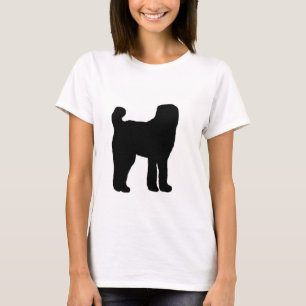 Afghaanse herderssylhouet t-shirt