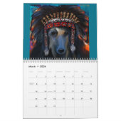 Afghaanse hond 2025 kalender (Mar 2026)