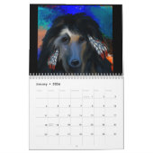 Afghaanse hond 2025 kalender (Jan 2026)