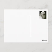 Afghaanse hond briefkaart (Achterkant)