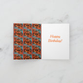 Afghaanse hond kaart (Binnen)