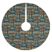 Afghaanse hond kerstvakantie kerstboom rok (Voorkant)