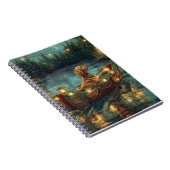 Afghaanse hond kerstvakantie notitieboek (Rechterzijde)