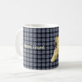 Afghaanse hond koffiemok (Voorkant links)