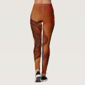 Afghaanse hond leggings (Achterkant)
