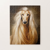 Afghaanse hond legpuzzel (Verticaal)