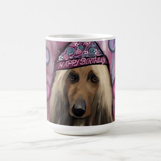 Afghaanse Hond Magische Mok (Midden)