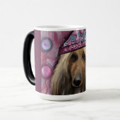 Afghaanse Hond Magische Mok (Voorkant links)