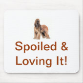 Afghaanse hond muismat (Voorkant)