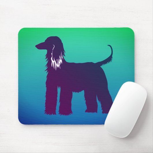 Afghaanse hond muismat (Met muis)