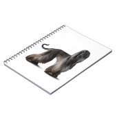 Afghaanse hond notitieboek (Linkerzijde)