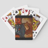 Afghaanse hond pokerkaarten (Achterkant)
