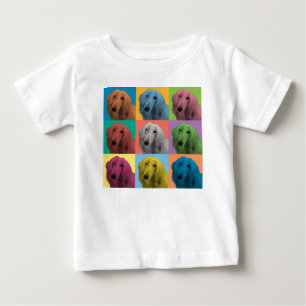 Afghaanse hond Pop-Art Baby Baby T-Shirt