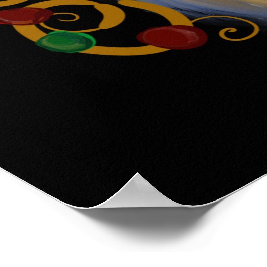 Afghaanse hond poster (Hoek)