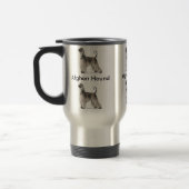 Afghaanse hond reisbeker (Links)