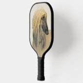 Afghaanse hond schilderen - Kute Original Dog Art Pickleball Paddle (Links)