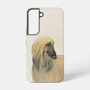 Afghaanse hond schilderen - Kute Original Dog Art Samsung Galaxy Hoesje