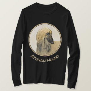 Afghaanse hond schilderen - Kute Original Dog Art T-shirt
