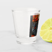 Afghaanse hond shot glas (Links)