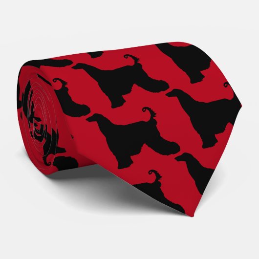 Afghaanse hond stropdas (Opgerold)