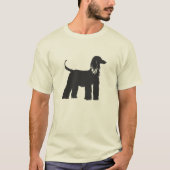 Afghaanse hond t-shirt (Voorkant)