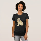 Afghaanse hond t-shirt (Voorkant volledig)