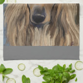 Afghaanse hond theedoek (Gevouwen)