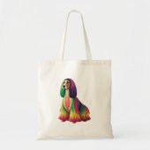 Afghaanse hond tote bag (Voorkant)