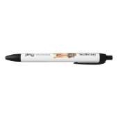 Afghaanse hond zwarte inkt pen (Bodem)