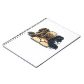 Afghaanse Honden Drie van een soort Notitieboek (Linkerzijde)