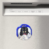 Afghaanse hondenangel magneet (Insitu (Vaatwasser))